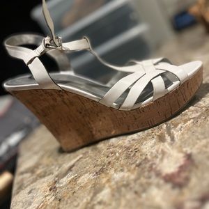 Guess | White Wedge Sandals | 10M